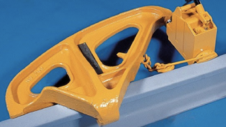 Equipo para doblar el riel